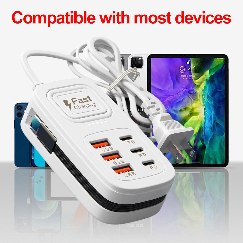 Estación de Carga Rápida USB d - Smart Power Strip reseña y precio