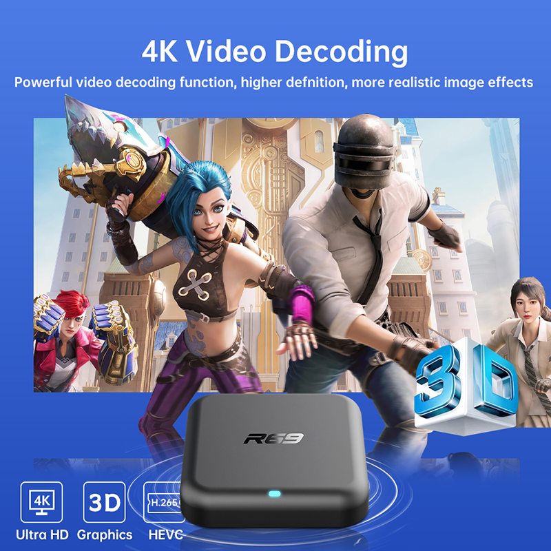 Android 14 TV Box R69-1, Wifi  - Smart Home Youtube reseña y precio