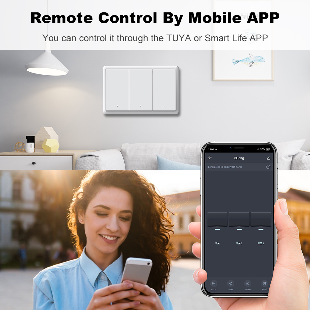 Interruptor Inteligente ZigBee - Smart Home Z Wave reseña y precio